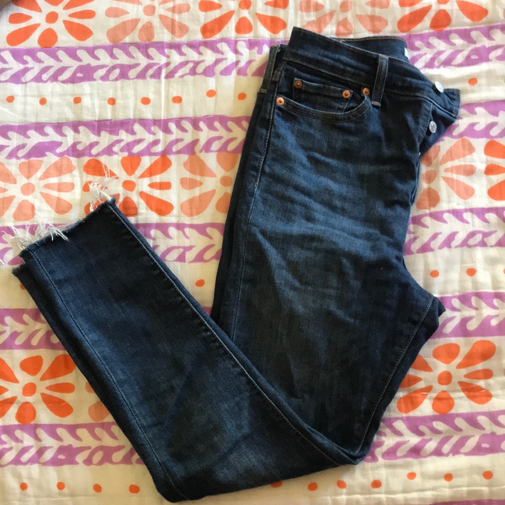 Levi Wedgie skinny jeans
